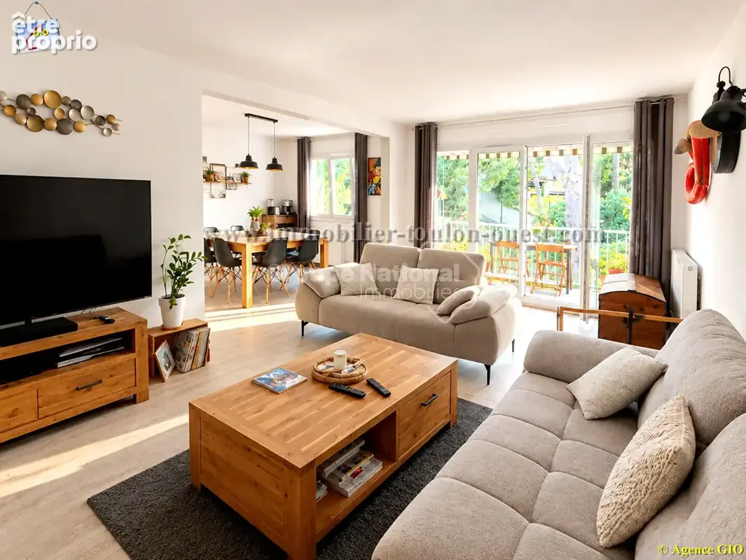 Toulon les 4 chemins - appartement t7 de 135m² - 5 chambres - balcons - parkings - photo 2