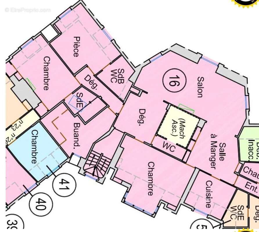 Appartement à PARIS-16E