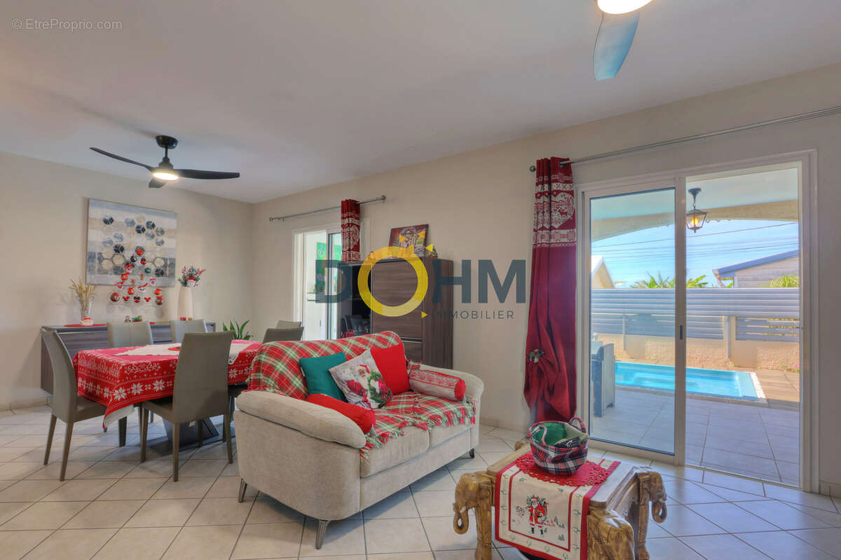 Entree ouest de saint joseph, grande villa f5/6 avec piscine - photo 5