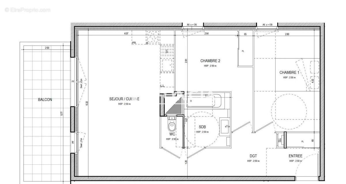 Appartement à VILLEFRANCHE-SUR-SAONE