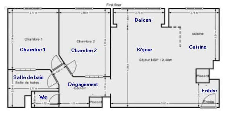 Appartement 3 pièces - photo 10