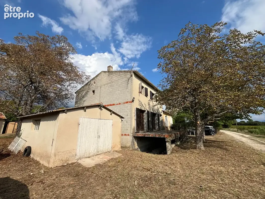 Vente Puyricard campagne proche village LC Gestion vous propose une maison ancienne à rénover composée de 2 logements, garage dé - photo 1