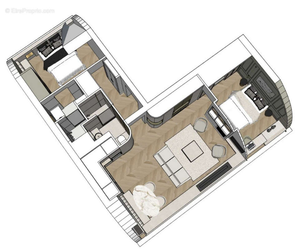 Appartement à PARIS-16E