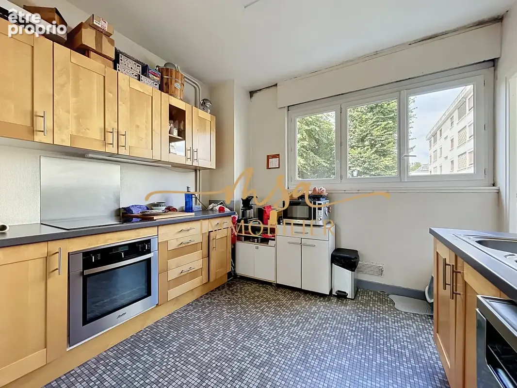 Rouen saint-gervais   appartement de 113 m2   3 chambres   box double    cave - dpe en c - photo 5