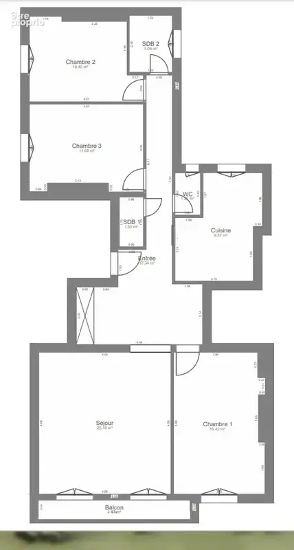 4 Pièces + balcon - photo 9