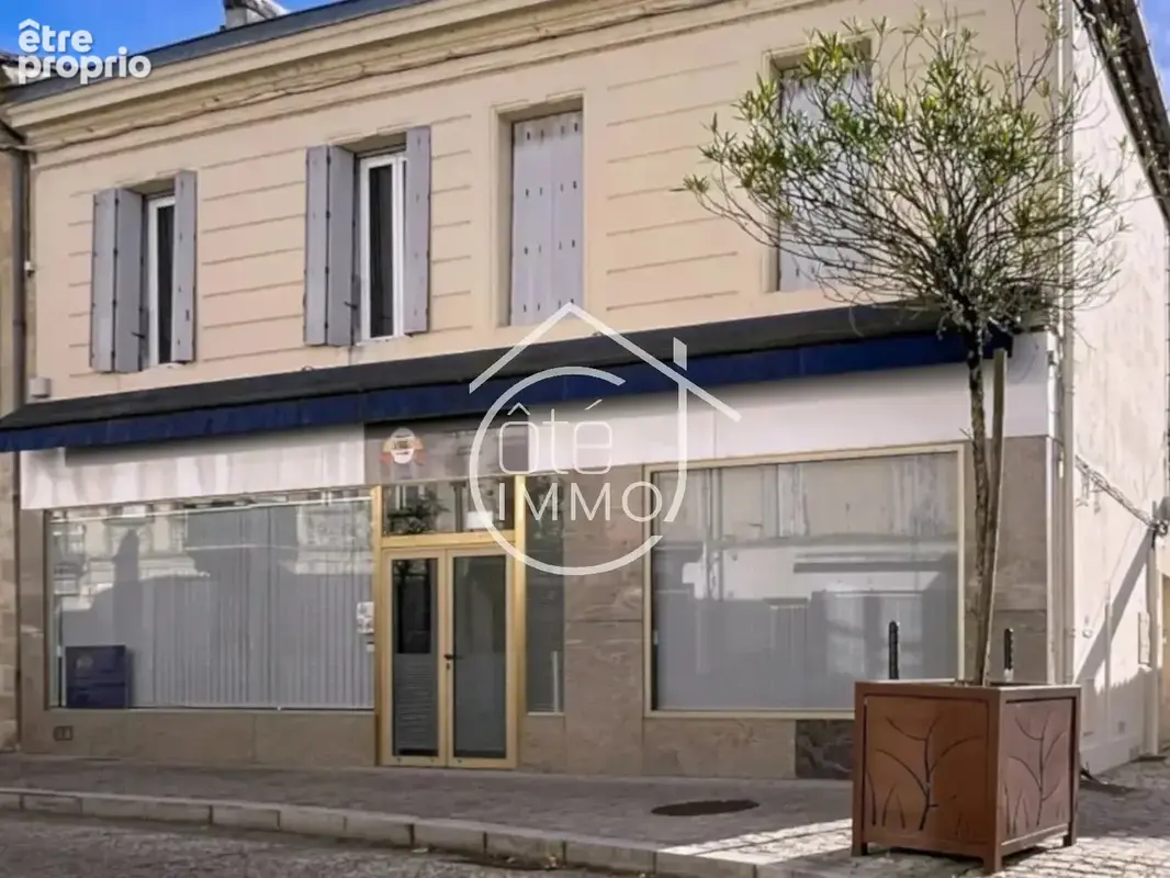 Castillon-la-Bataille: Local commercial avec cave et studio - photo 1