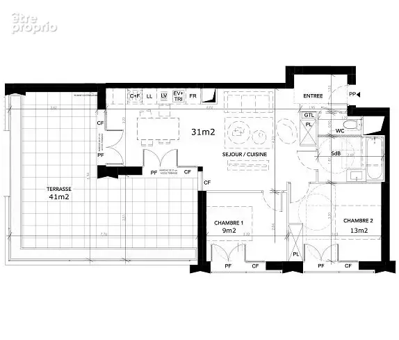 Appartement 3 pièces 62 m² à vendre à Blagnac (31700) - photo 8