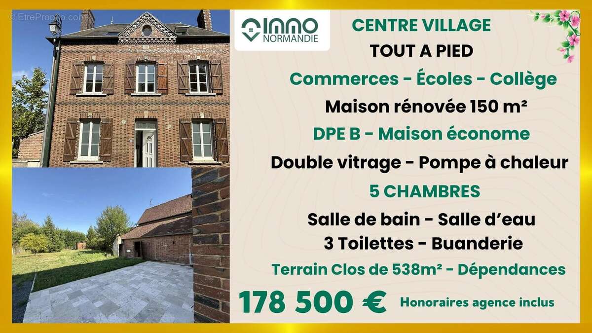 Maison à LA BARRE-EN-OUCHE