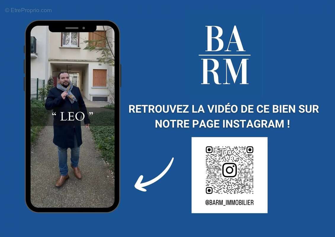 Appartement à LES PAVILLONS-SOUS-BOIS