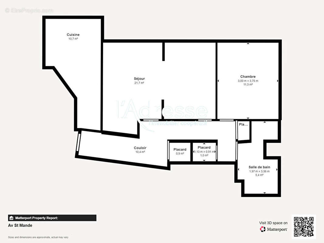 Appartement à PARIS-12E