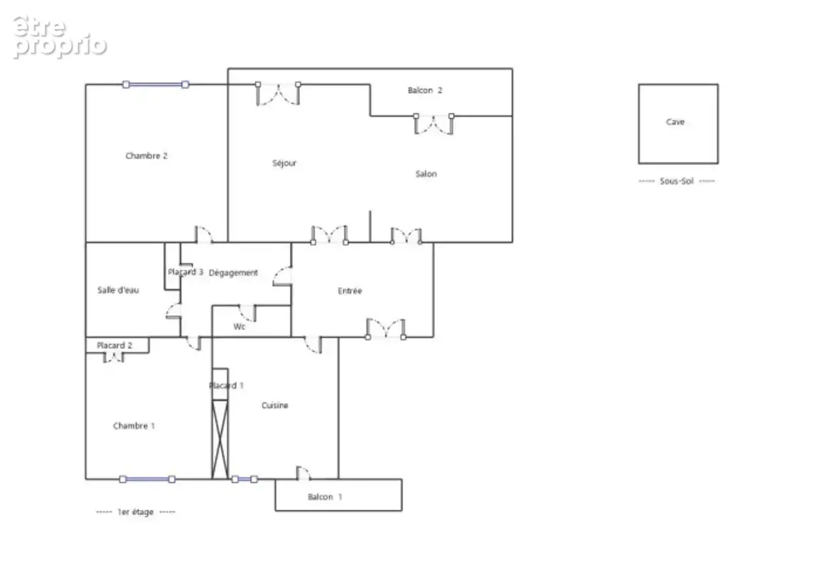 Idéalement situé  appartement de type 4 vendu loué - photo 6