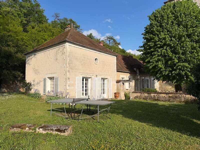 Maison à vendre 9 pièces GY L'EVEQUE (89) Propriété de caractère de 185 m2 4 chambres plus bureau   Terrain - photo 12