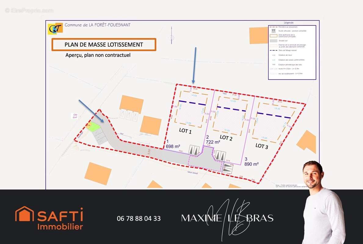 Photo 3 - Terrain à LA FORET-FOUESNANT