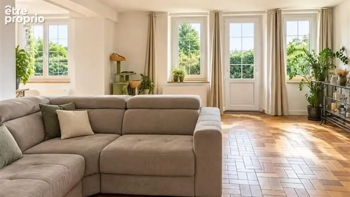 Maison en pierres, calme absolu 163 m² hbles 3 chambres .. terrain - photo 2