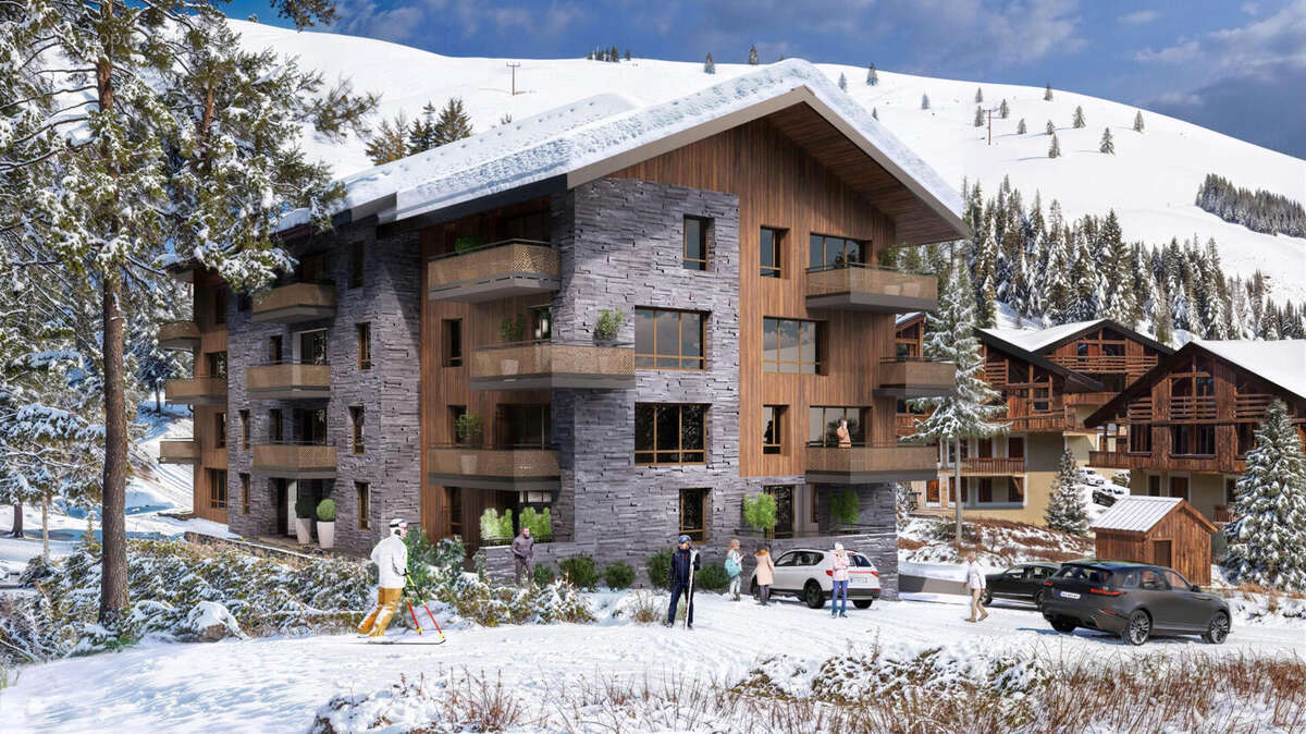 Ski apartment for sale Les  Deux Alpes-hiver-ext-1 - Appartement à MONT-DE-LANS
