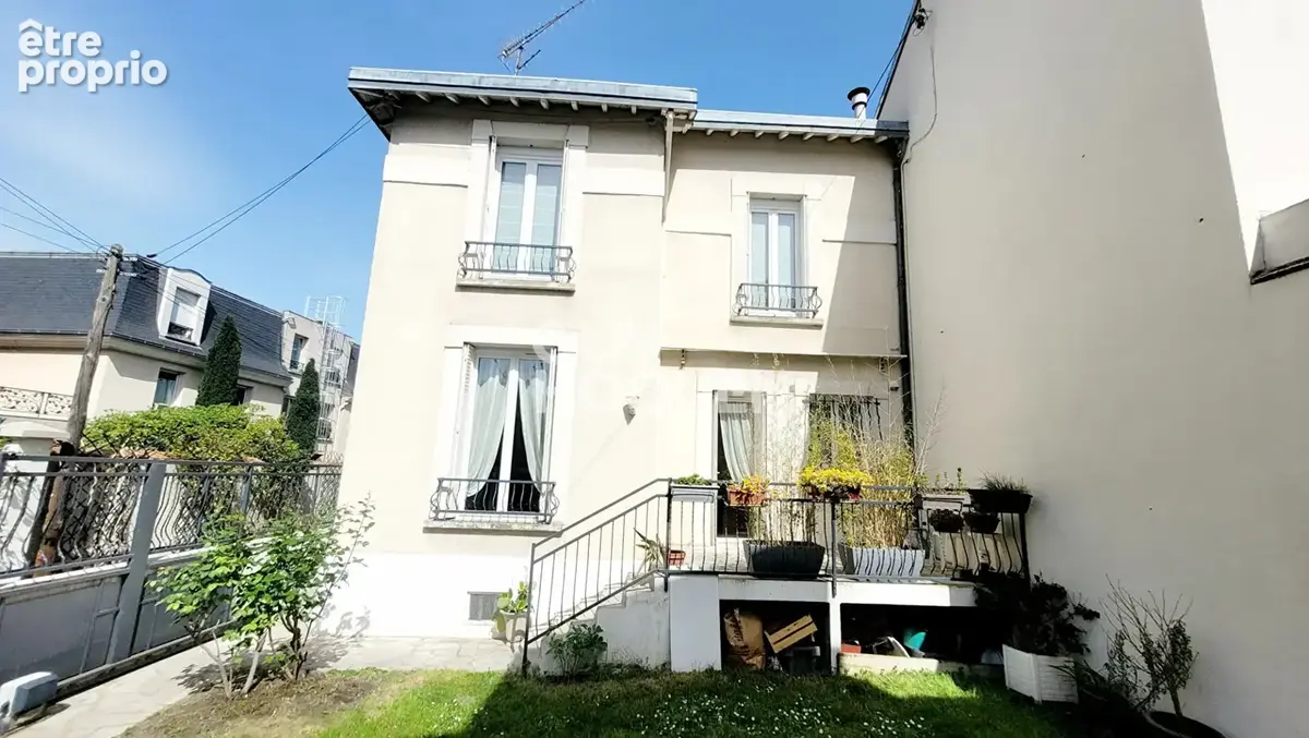Bois colombes/ maison 4 p. 80 m² cour - photo 4