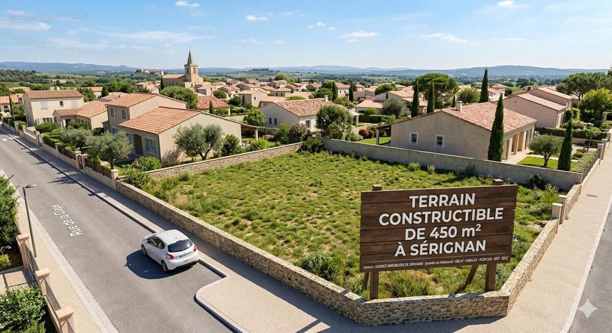 Photo 1 - Terrain à SERIGNAN