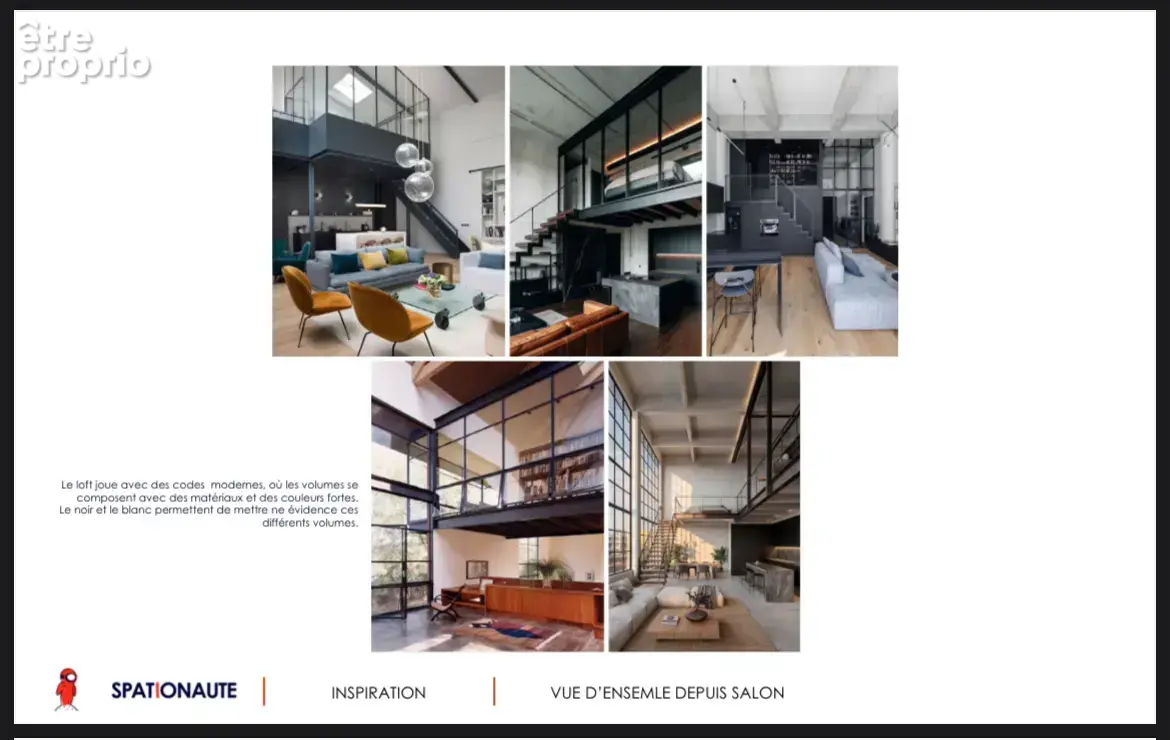 Loft d’exception de 153 m2 à roubaix   volumes, élégance et personnalisation - photo 1