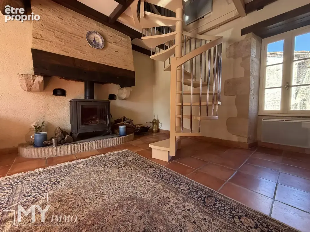 MONTCARET - Authentique maison en pierre avec piscine - photo 16