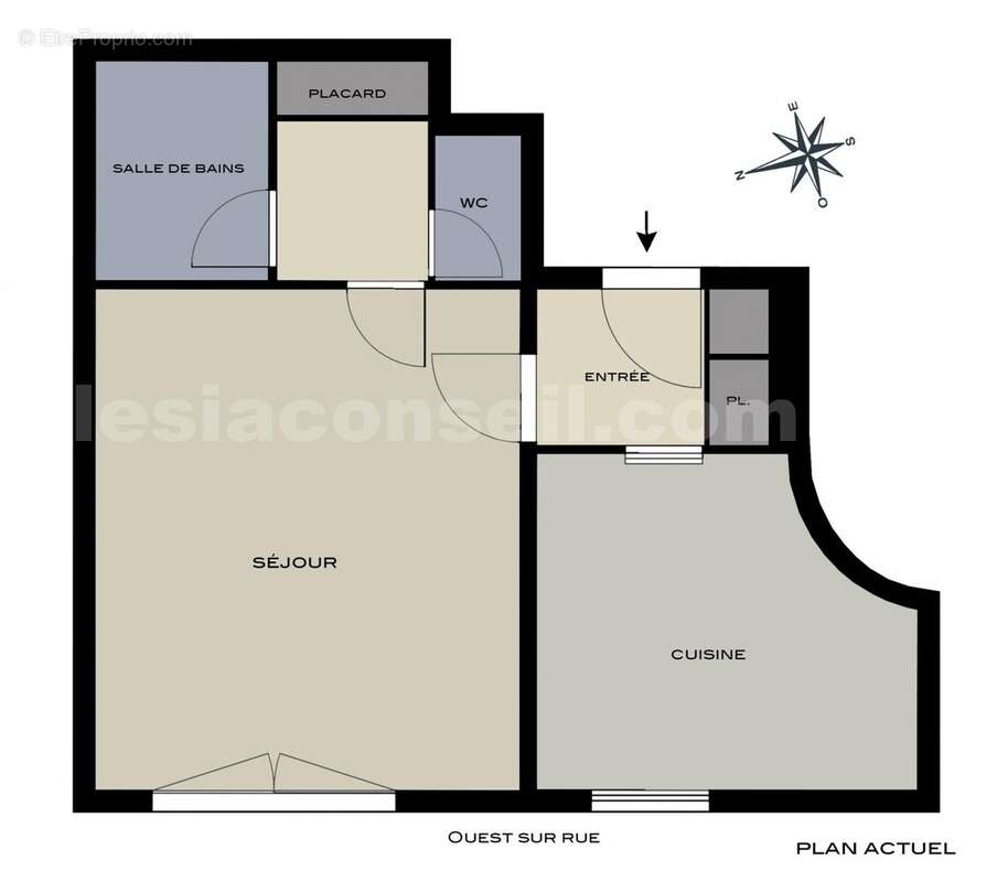 fria3-erni - Appartement à PARIS-14E