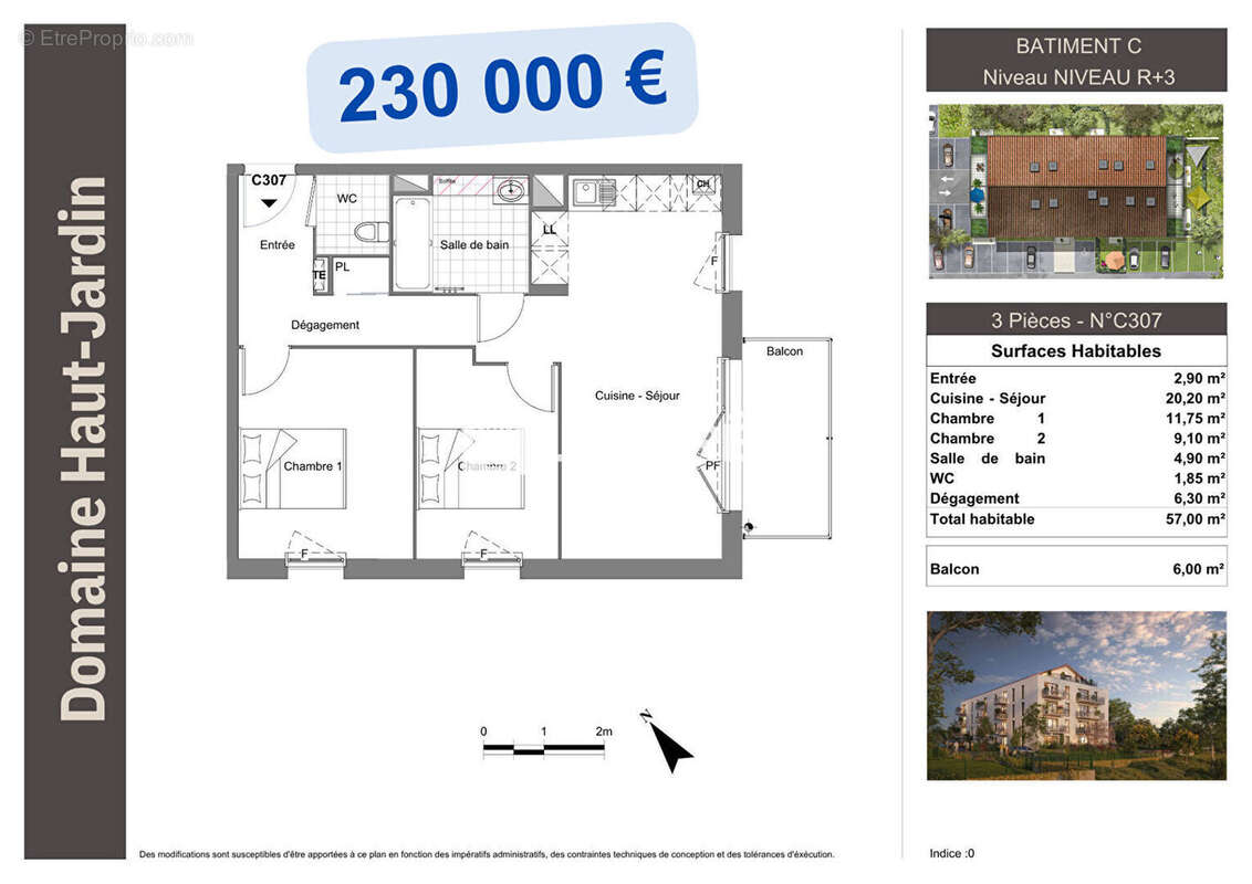 Appartement à VILLERUPT