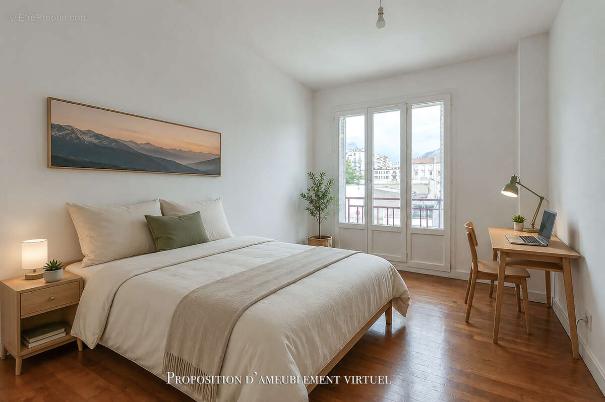 Rue des Alliés - Lumineux T3 de 61.03m2 traversant avec balcon - vue sur la Bastille - photo 14