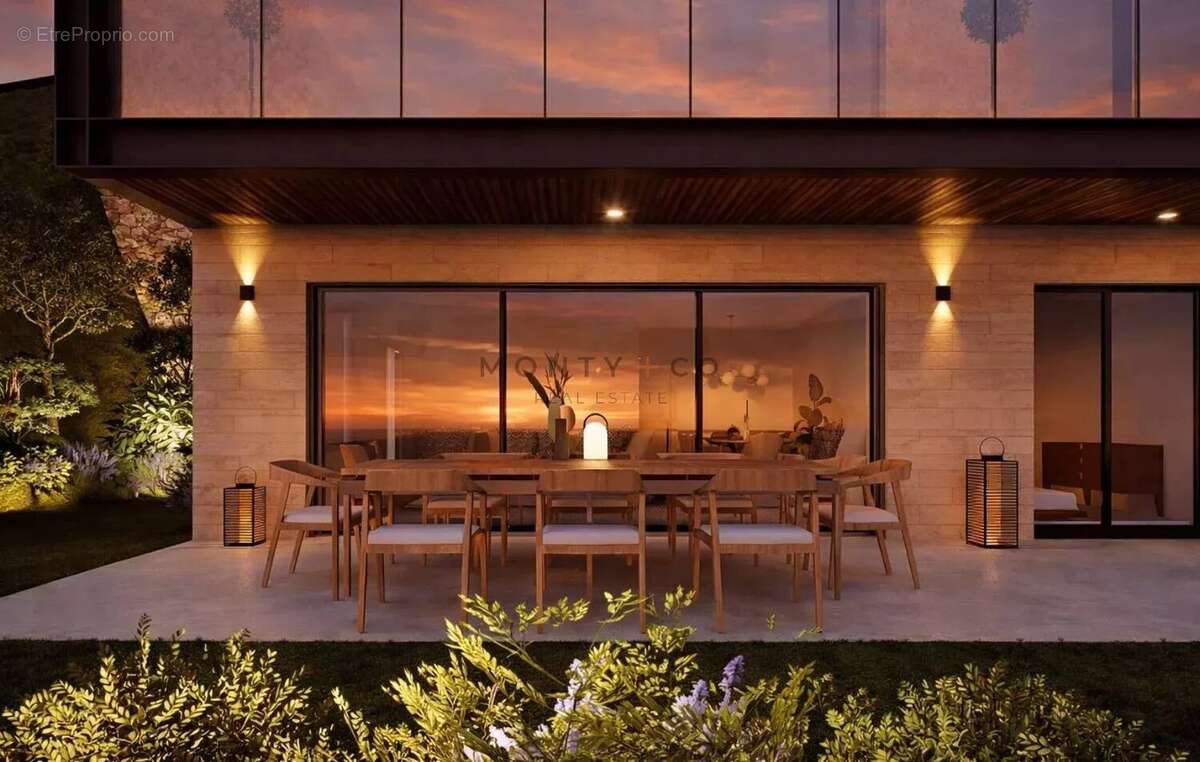 Vente appartement contemporain 3 chambres avec jardin privatif et vue mer – Éze - photo 12
