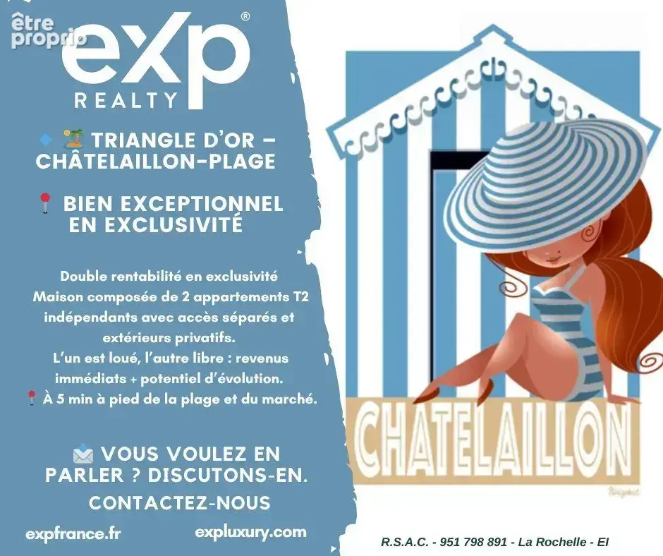 Maison 4 pièces 80 m² à vendre à Chatelaillon-Plage (17340) - photo 4