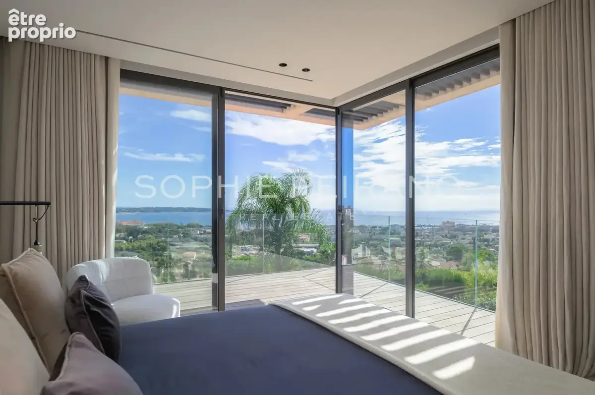 Villa d'architecte contemporaine avec vue mer panoramique - photo 12