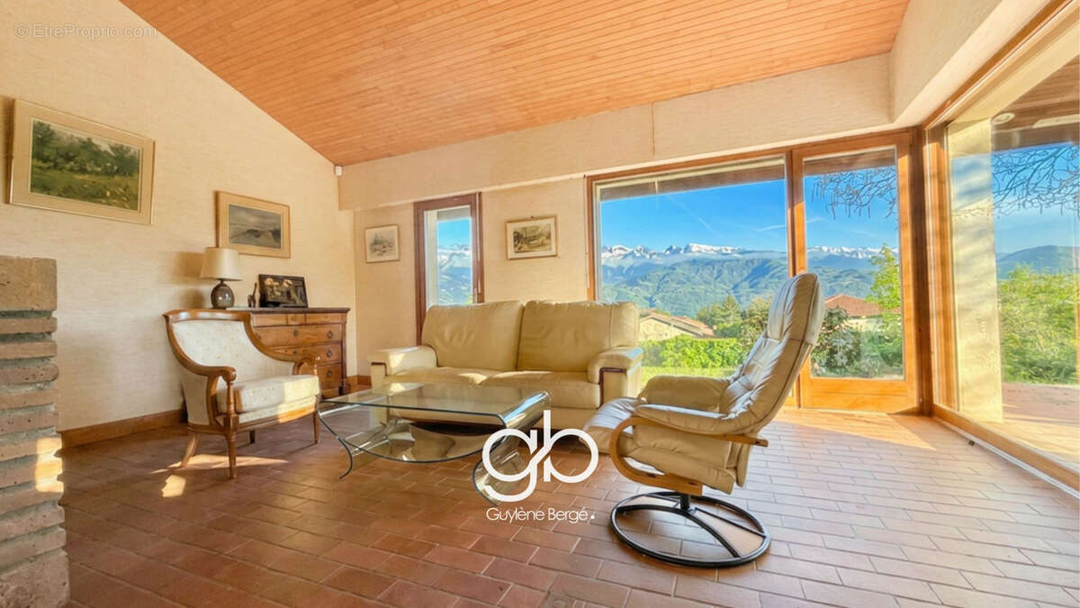 Villa d’architecte avec vue panoramique sur belledonne et le vercors   haut meylan - photo 8