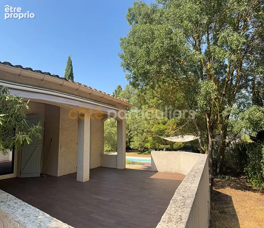 Villemoustaussou. Belle villa d'architecte de 156 m² avec piscine sur un terrain de 2 050 m² - photo 4