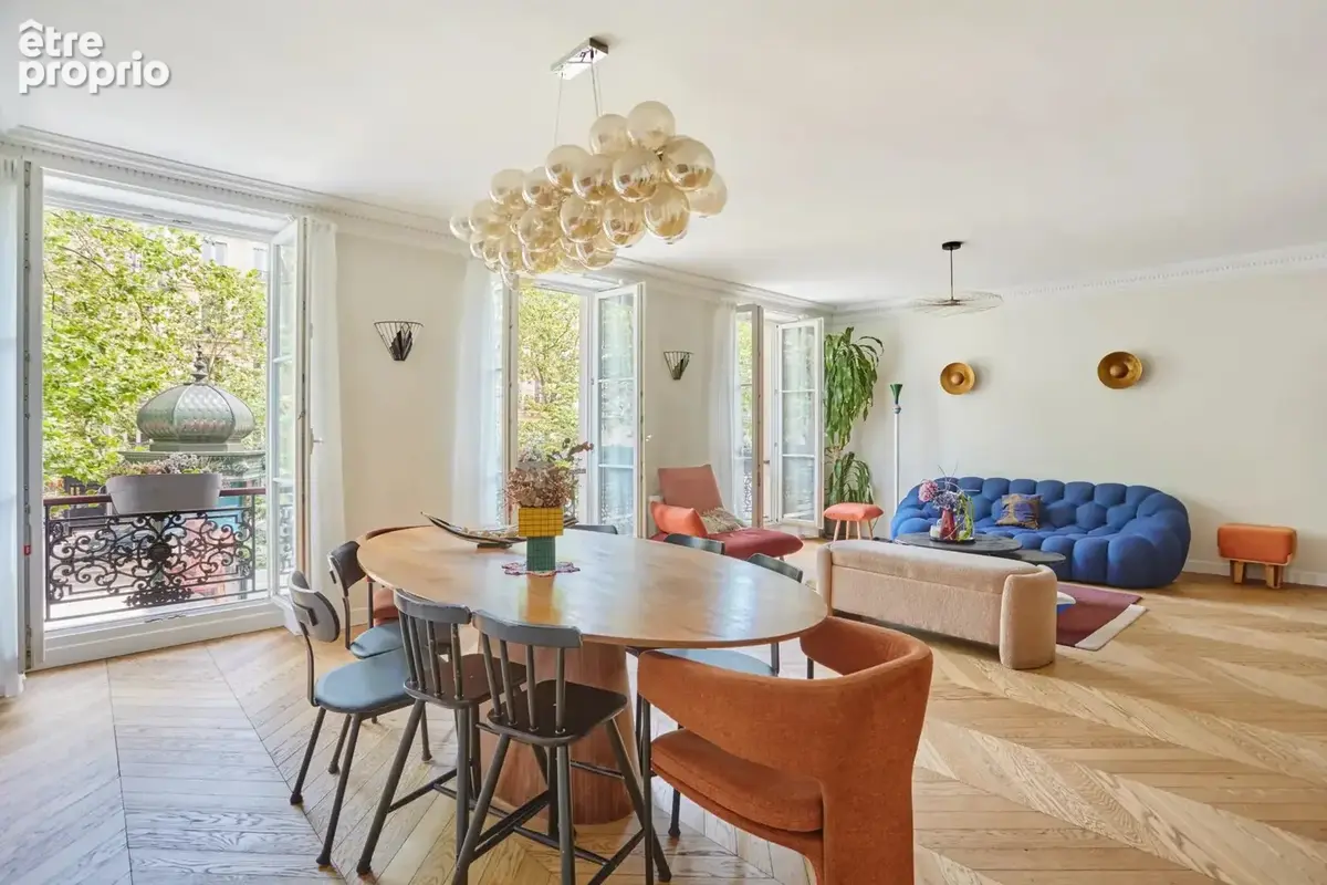 Haut-Marais / Place des Vosges – Appartement familial de 98 m² entièrement revisité par architecte - photo 3
