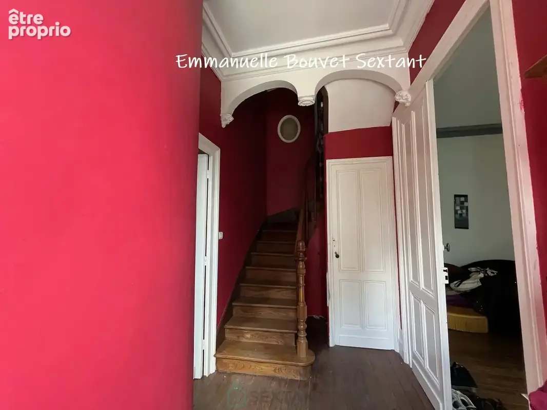 Grande maison bourgeoise fin 19ème, centre-ville, tous commerces à pied, jardin, garage, terrasses - photo 2