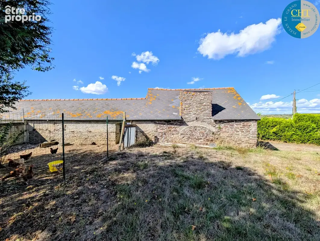 Ancien corps de ferme en pierres renove avec studio et dépendances à concoret (56430) avec cht immobilier - photo 47