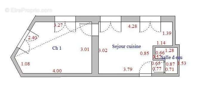 Appartement à PARIS-17E