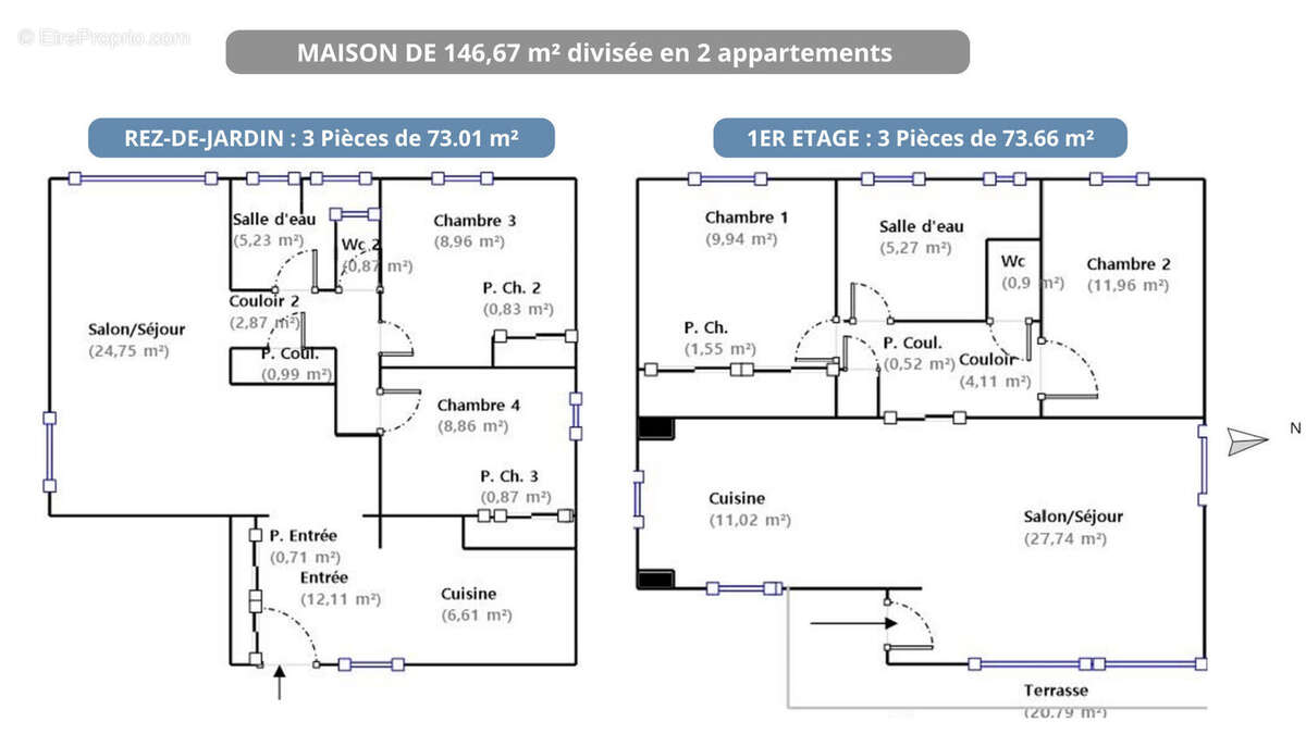Maison à VILLENEUVE-LOUBET