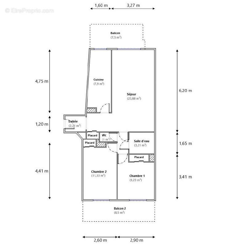 Appartement à NICE