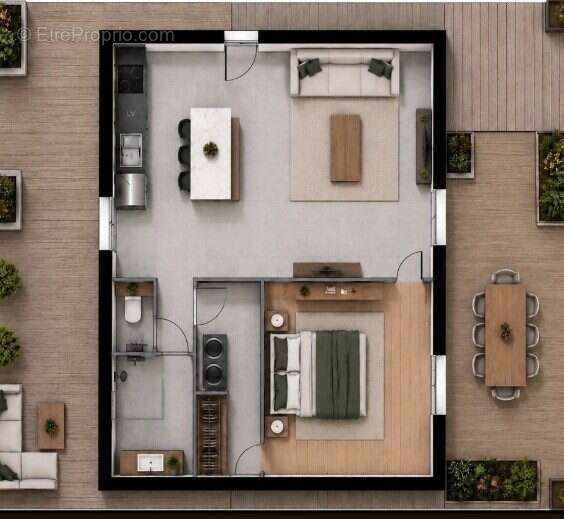 Maison 51 m² à Saint-Bueil  - photo 2
