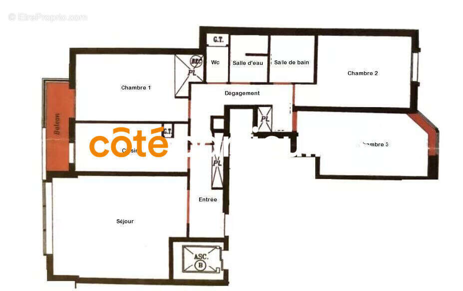 Appartement à BOULOGNE-BILLANCOURT