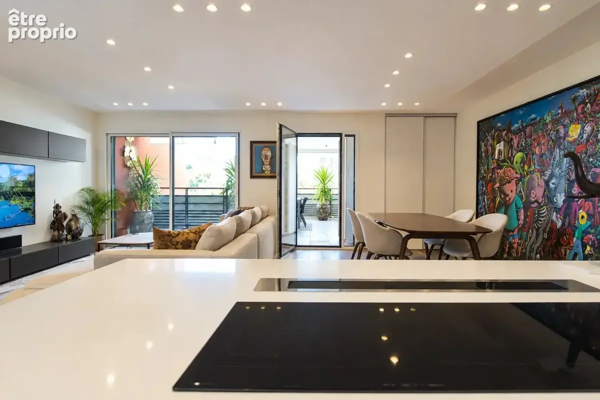 Eze "village" - 4p 108m²  terrasses 41m²  vue mer  piscine  parkings - photo 7