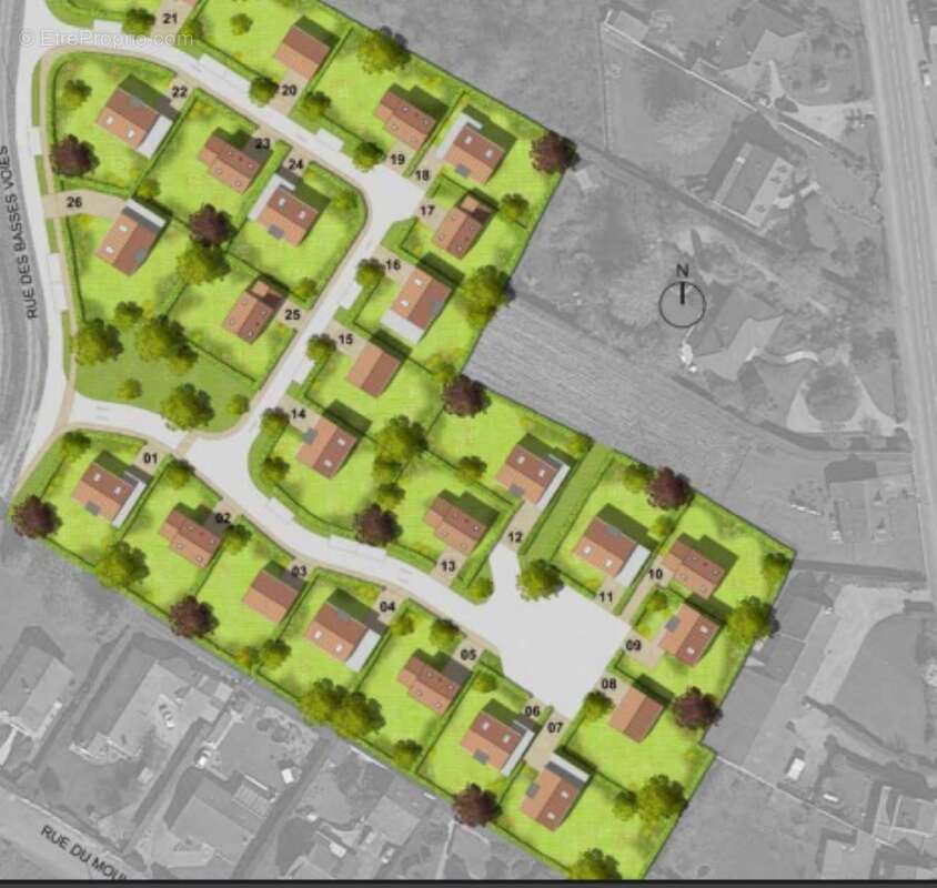 Terrain à NEUVE-CHAPELLE