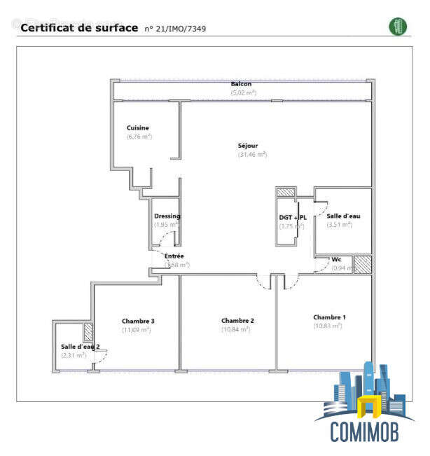 Appartement à VAUCRESSON