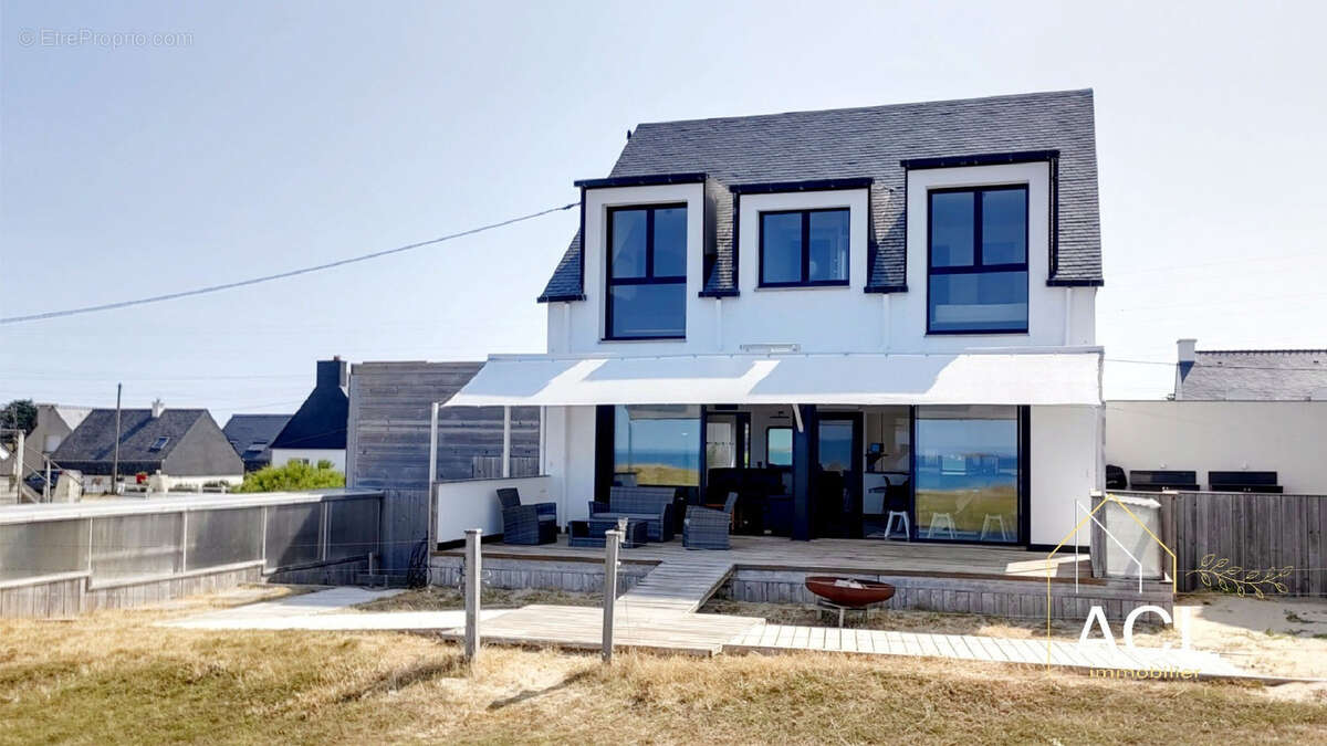 Maison d’architecte climatisée avec accès direct à la plage et vue panoramique sur l'océan - photo 4