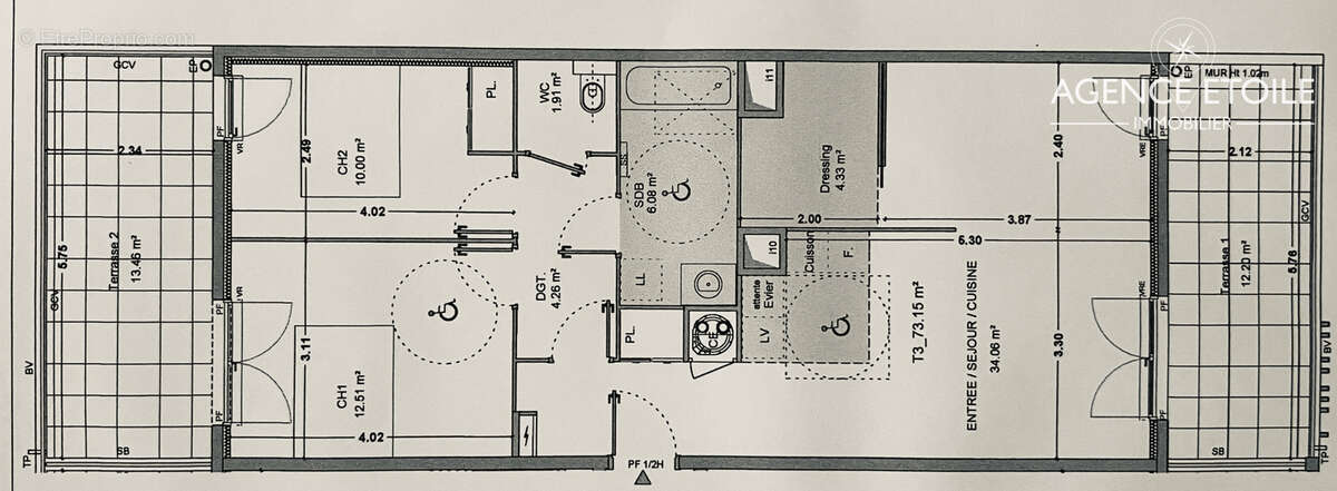 Appartement à MARSEILLE-11E