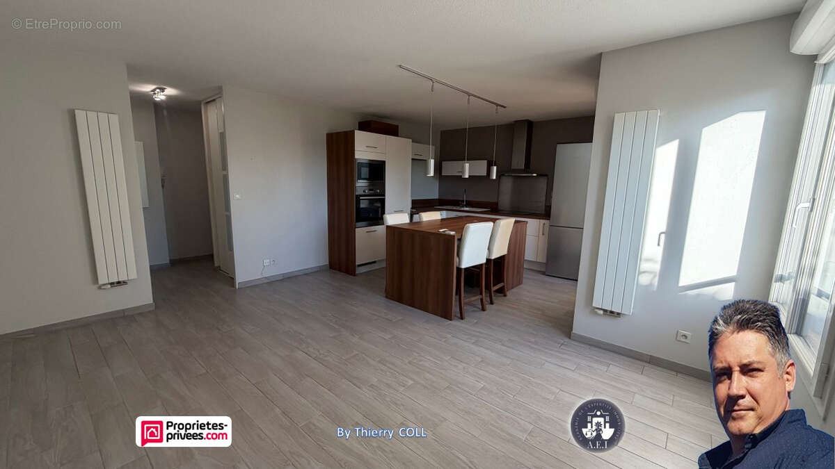Rare sur le secteur  appartement t3 en rez-de-jardin avec extérieurs & garage saint-priest - photo 5