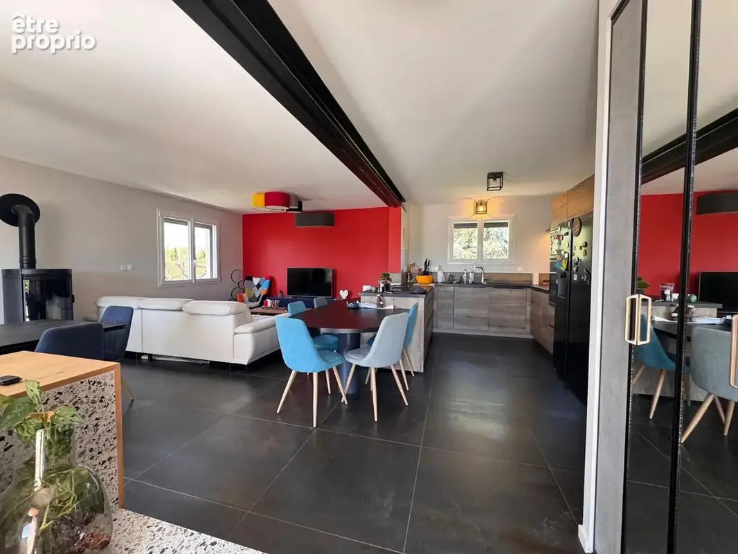 Beaumont les valence - maison 9 pieces / 5 chambres de 174 m2 - photo 8