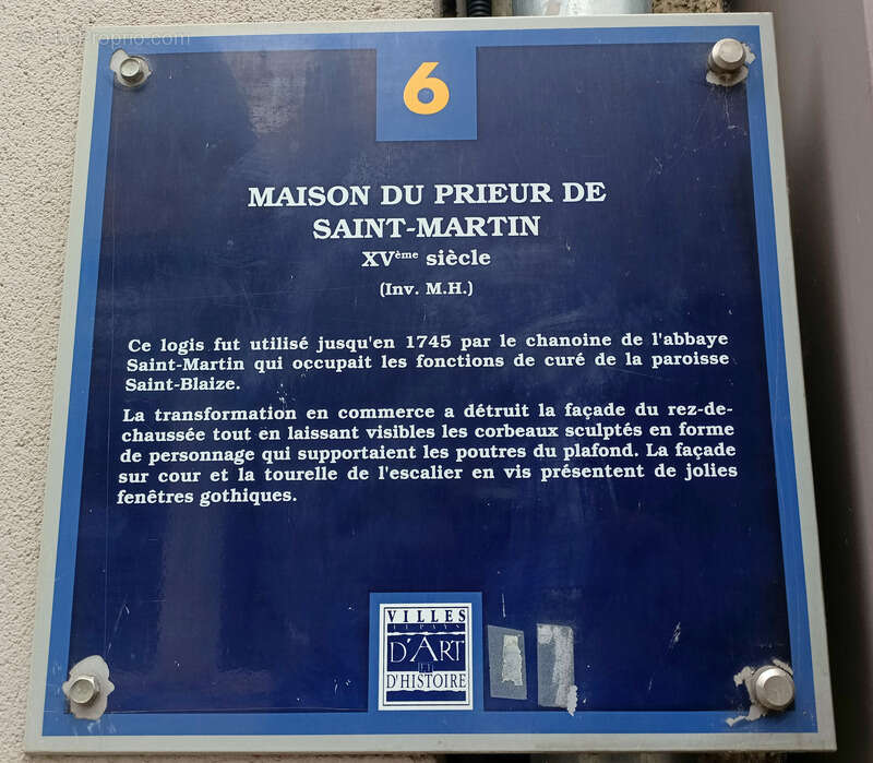 Immeuble à vendre NEVERS (58) La prestigieuse Maison du Prieur au coeur historique de NEVERS Inscrit MH à réabiliter - photo 8