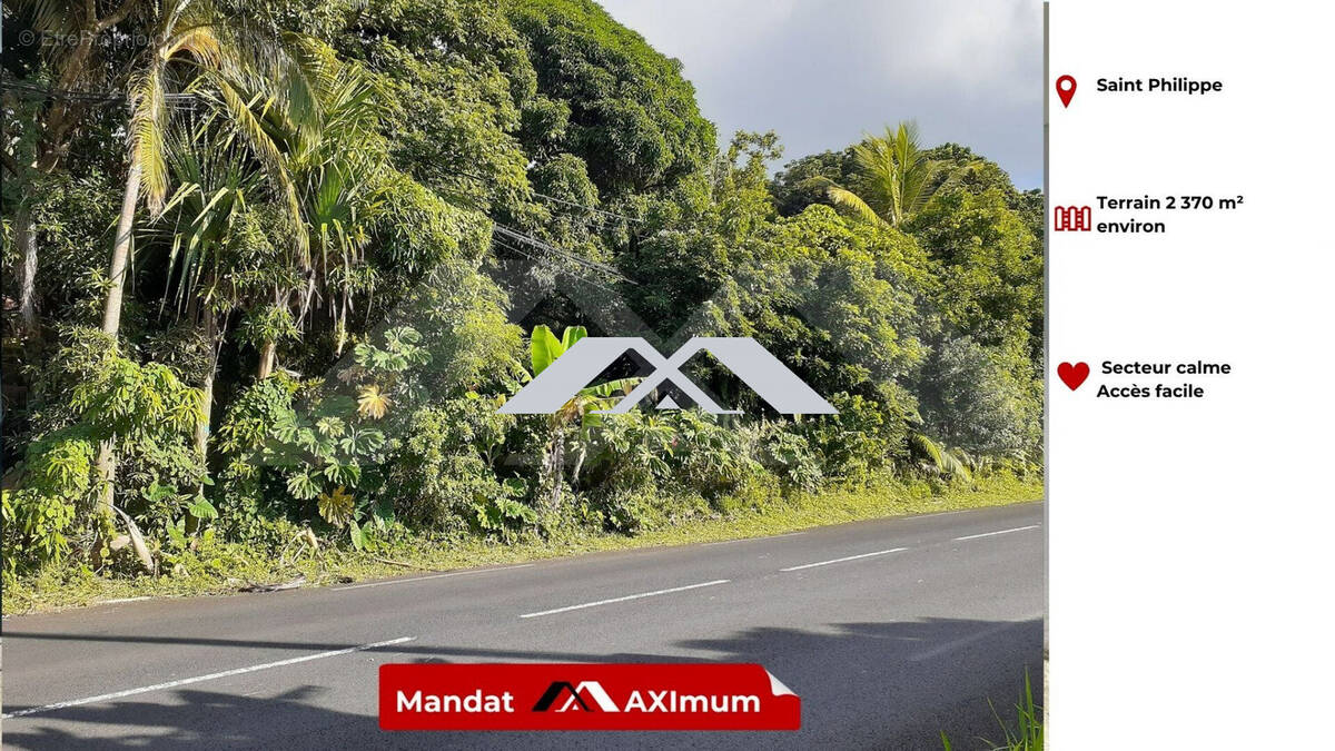 Terrain à SAINT-PHILIPPE