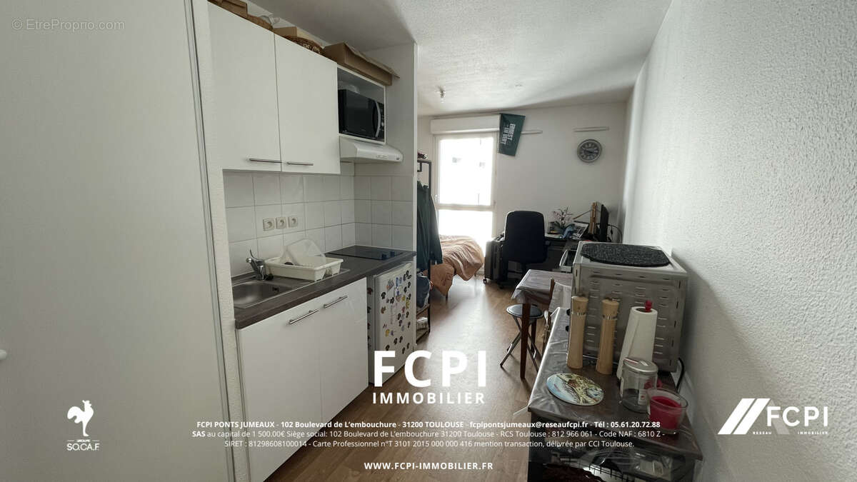 Studio 22m2 - toulouse - photo 4