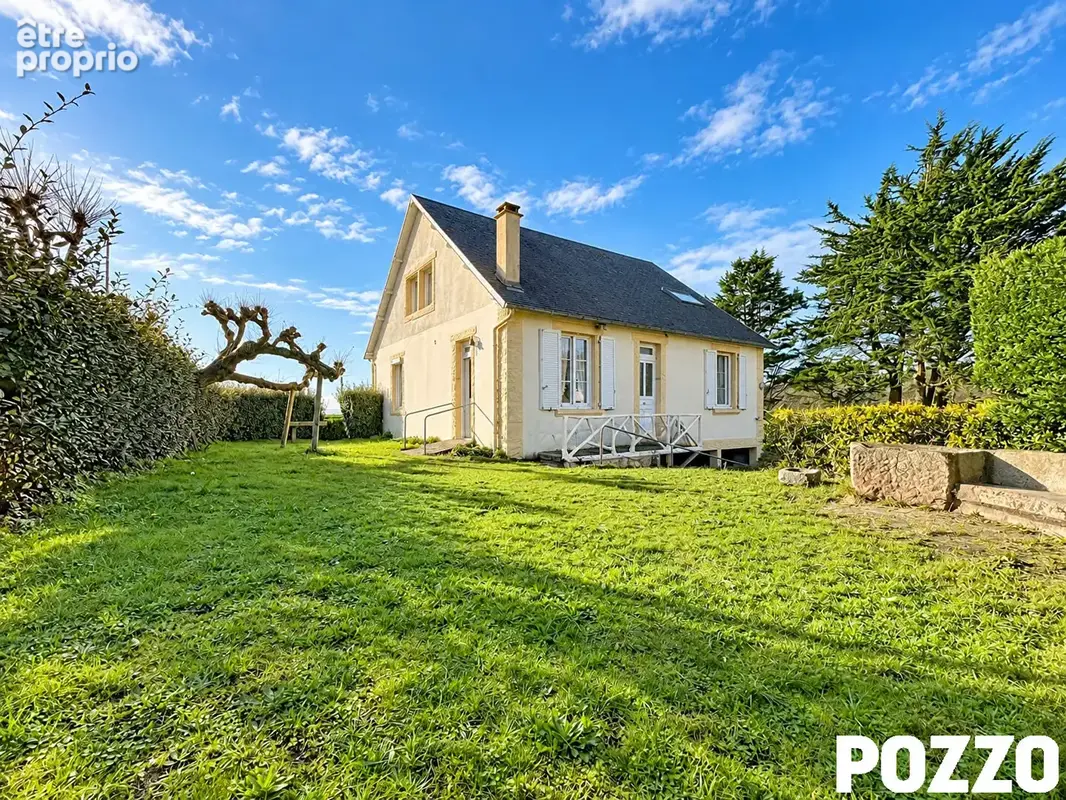 Saint jean le thomas :  vue mer, vue mont saint michel, villa 144 m2 au calme, jardin, preau, garage - photo 3
